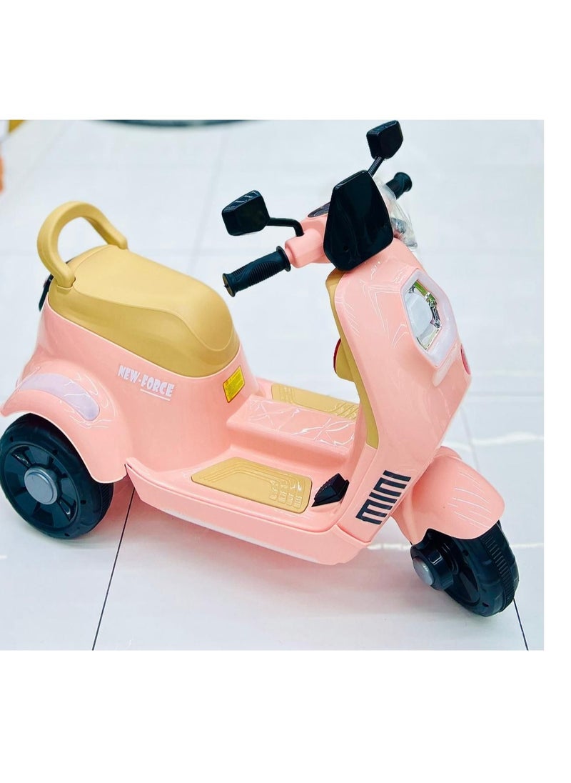 Mini Three Plastic Wheel  Operated Motorcycle Toy For Boys And Girls 