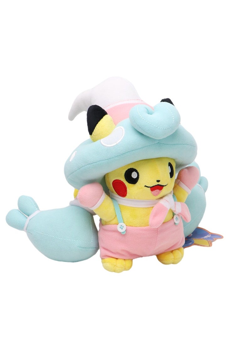 General - Hooded Pikachu Drag Plush Toy Doll Standing Disguise 22cm - Image 1
