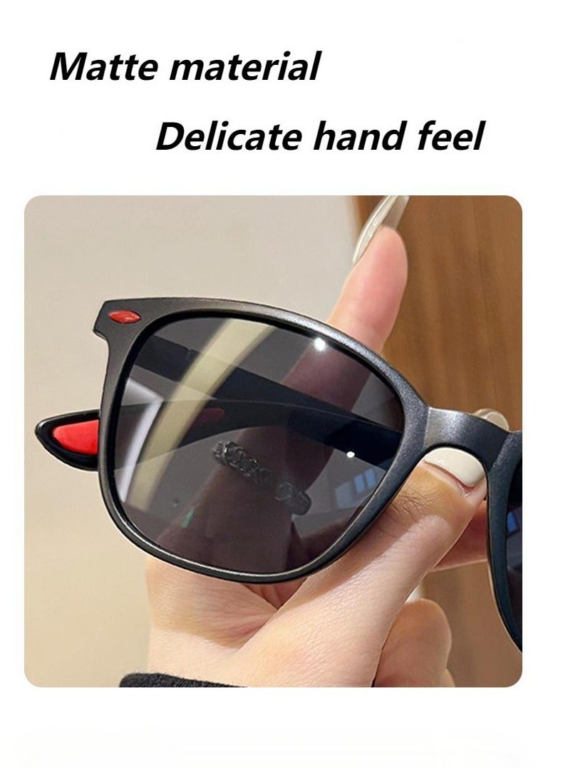 Generic 4-Piece Set Of Men's And Women's Sunglasses, Outdoor Casual Sports Glasses, Suitable For Vacation Driving And Cycling  - Image 5