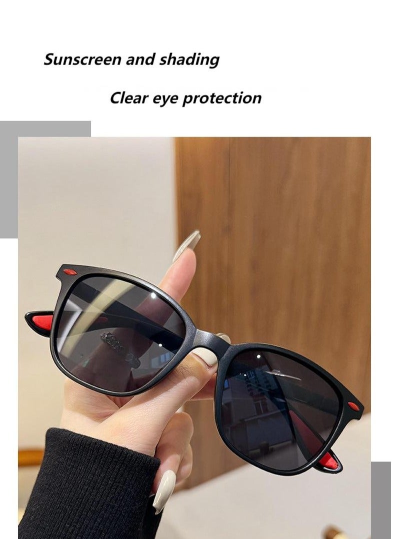 Generic 4-Piece Set Of Men's And Women's Sunglasses, Outdoor Casual Sports Glasses, Suitable For Vacation Driving And Cycling  - Image 4