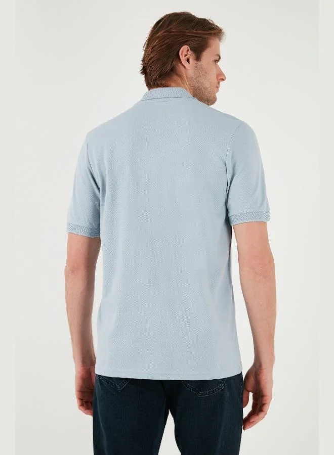 Buratti  Buratti Cotton Regular Fit Half Zipper Polo Collar T Shirt Men's Polo Collar T-Shirt 5901029 for Men | Best Price UAE