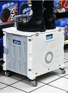SHEE ONE Small folded portable cart with handle, easy to carry and store  - Image 5
