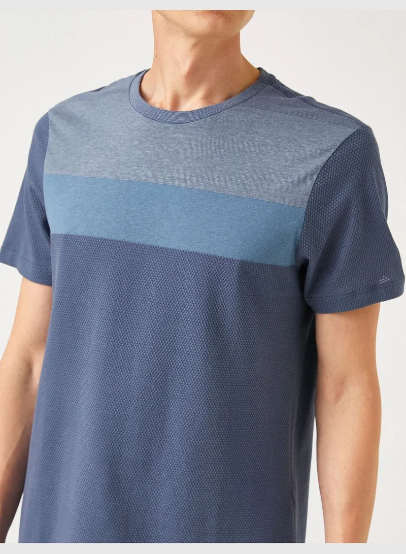 KOTON Slim Fit Tissued T-Shirt