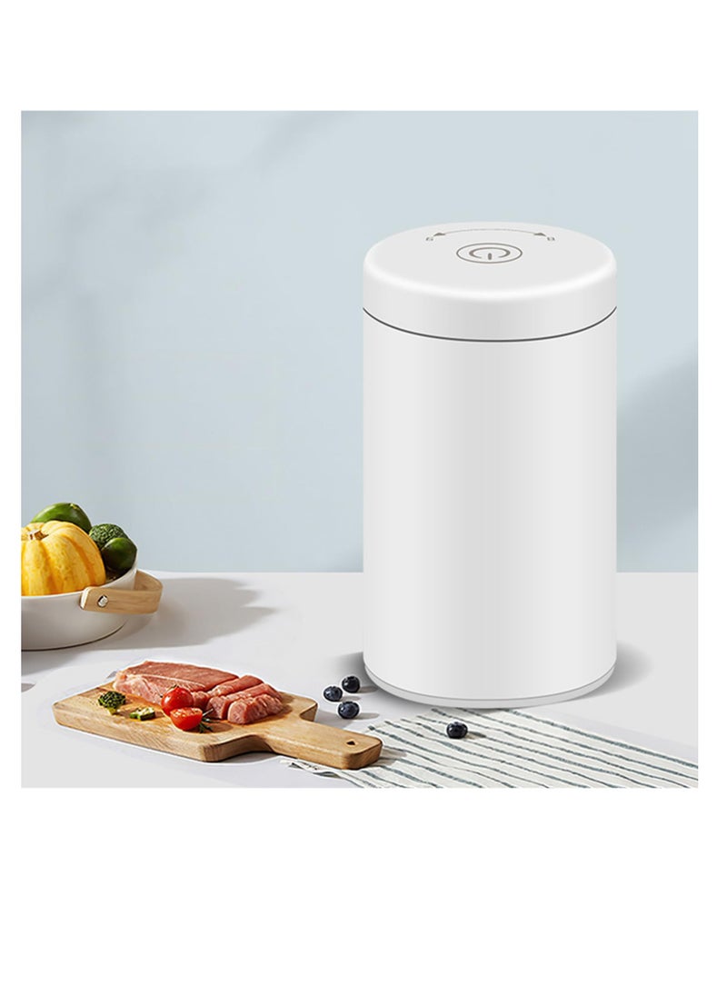 Excefore Portable Food Sealer, Multifunctional Vacuum Food Sealer Machine with LED Indicator, Durable Air Pump, Effective Food Vacuum Sealer, for Snacks Freshness, Zipper Bags, Cookies  - Image 2