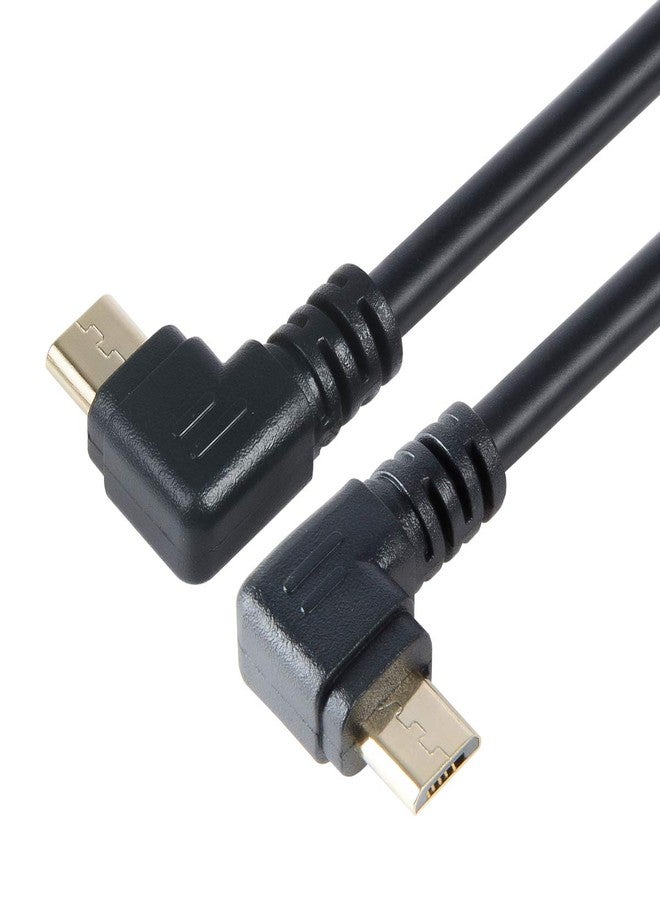 TENINYU Combo-Pack Left/Right Angle USB Cable 5.5 Inches for TV Stick and Power Bank - 90 Degree USB to Micro USB Cable for Roku TV Stick and More - Image 2