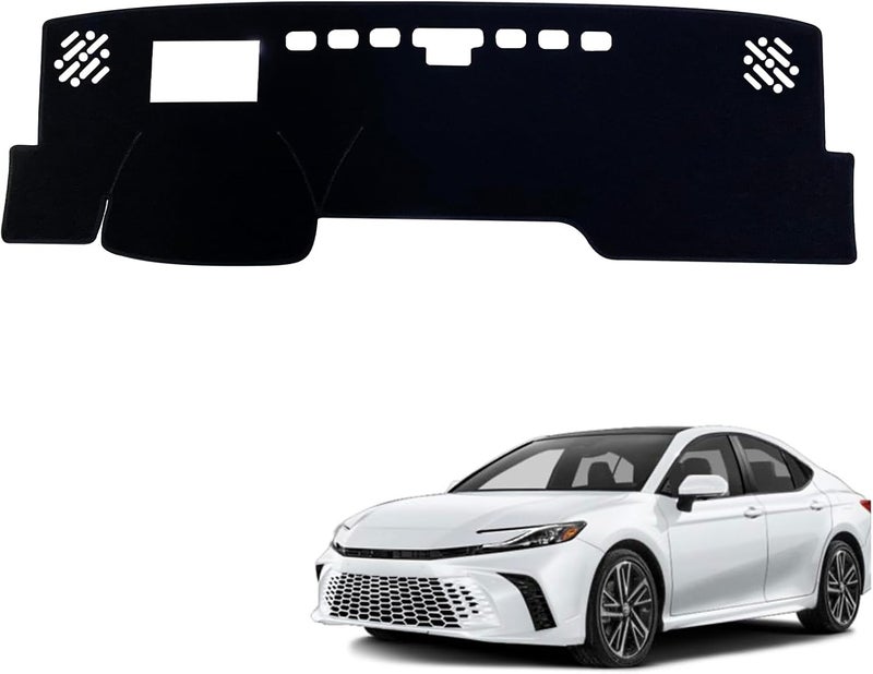 KEEGTBOX غطاء سجادة لوحة القيادة KEEGTBOX لتويوتا كامري XLE XSE 2025 2026 - واقي من أشعة UV - Image 1