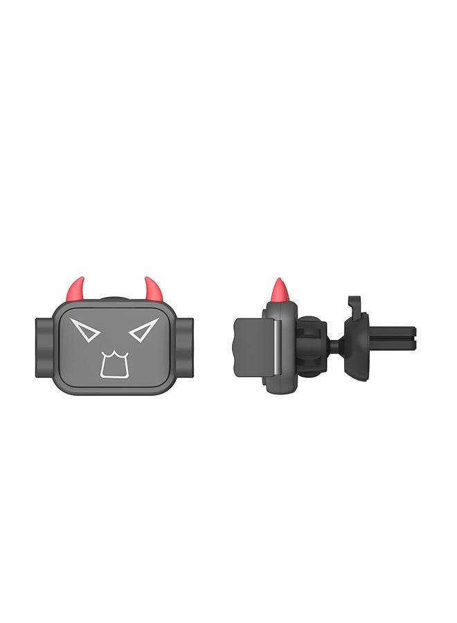 NIBEMINENT Car Mobile Phone Bracket Black/Red 