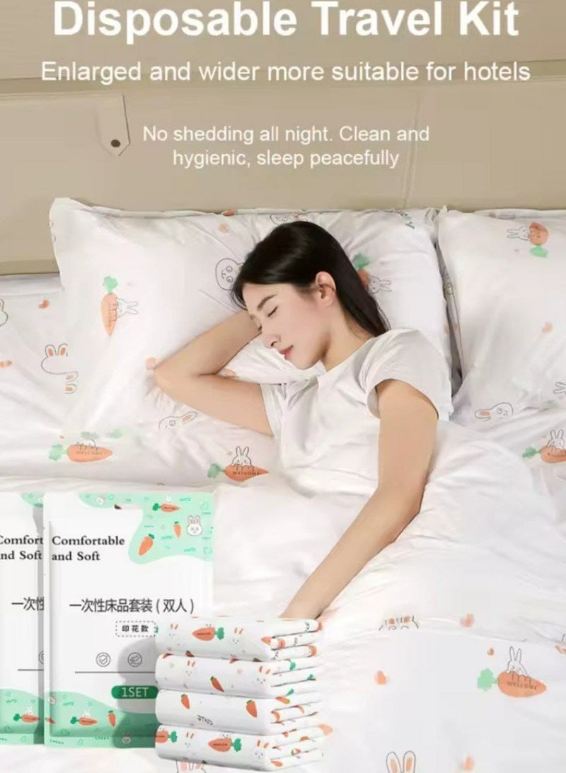 Disposable sheet designed to provide you with personal protection in hotels, trains, trips or anywhere outside the home - Image 2