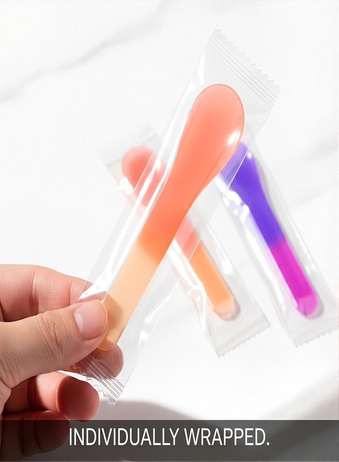 Gugowin Color Changing Spoons Reusable, Set of 60, Cake Pudding Spoons,Birthday Party Spoons,Dessert Spoons,Ice Cream Spoons,Ice Cream Sundae Bar Supplies,Individually Wrapped! - Image 5