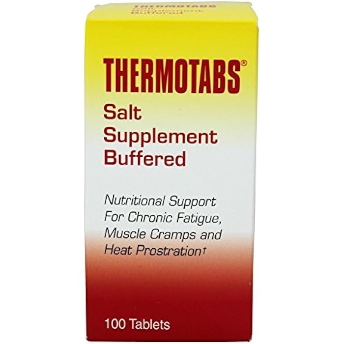 Thermotabs Salt Supplement, Buffered, 100 Tablets - Image 5