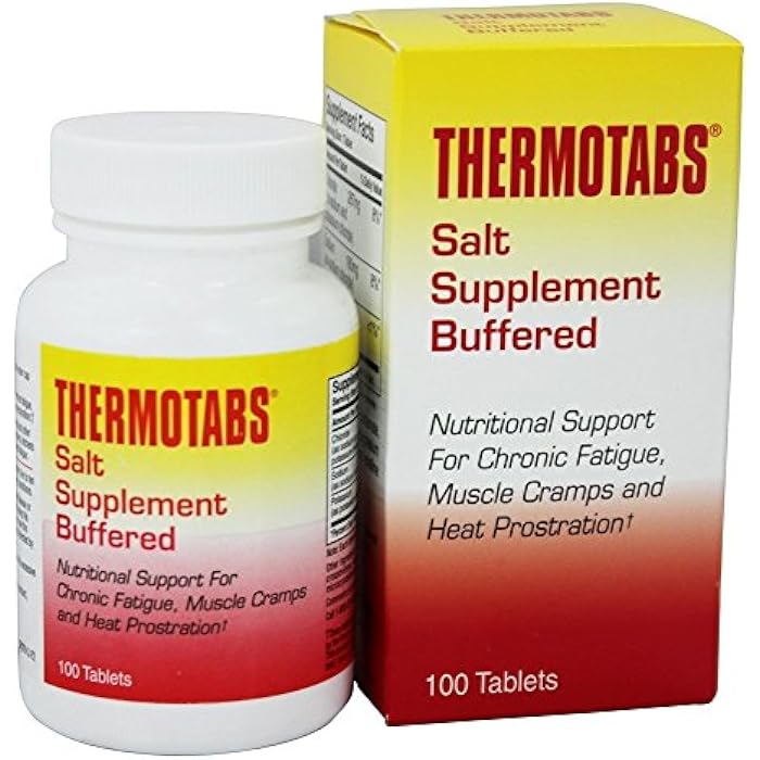Thermotabs Salt Supplement, Buffered, 100 Tablets - Image 1