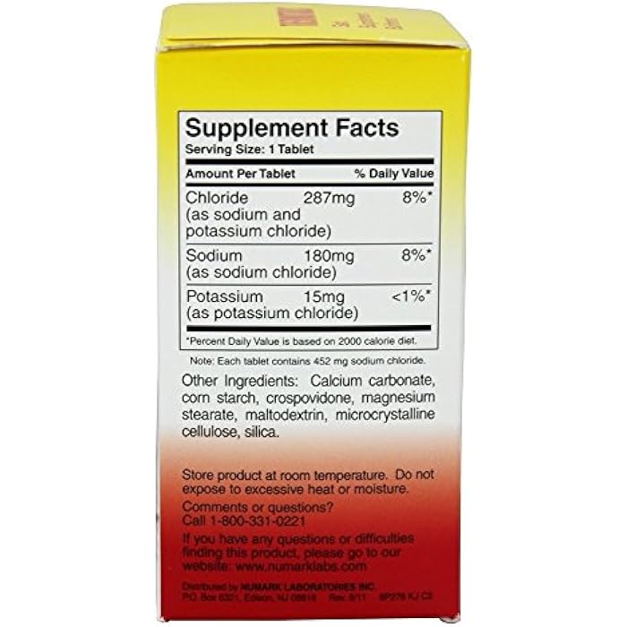 Thermotabs Salt Supplement, Buffered, 100 Tablets - Image 3