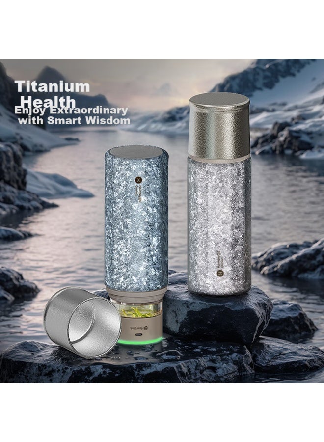 Huawei Smart Selection Huawei Zhixuan Harmonyos Selected Titanium Cup Smart Tea Infuser, Pure Titanium Tea Separator, 420ml, Gift For Men And Women's Annual Meetings - Image 1