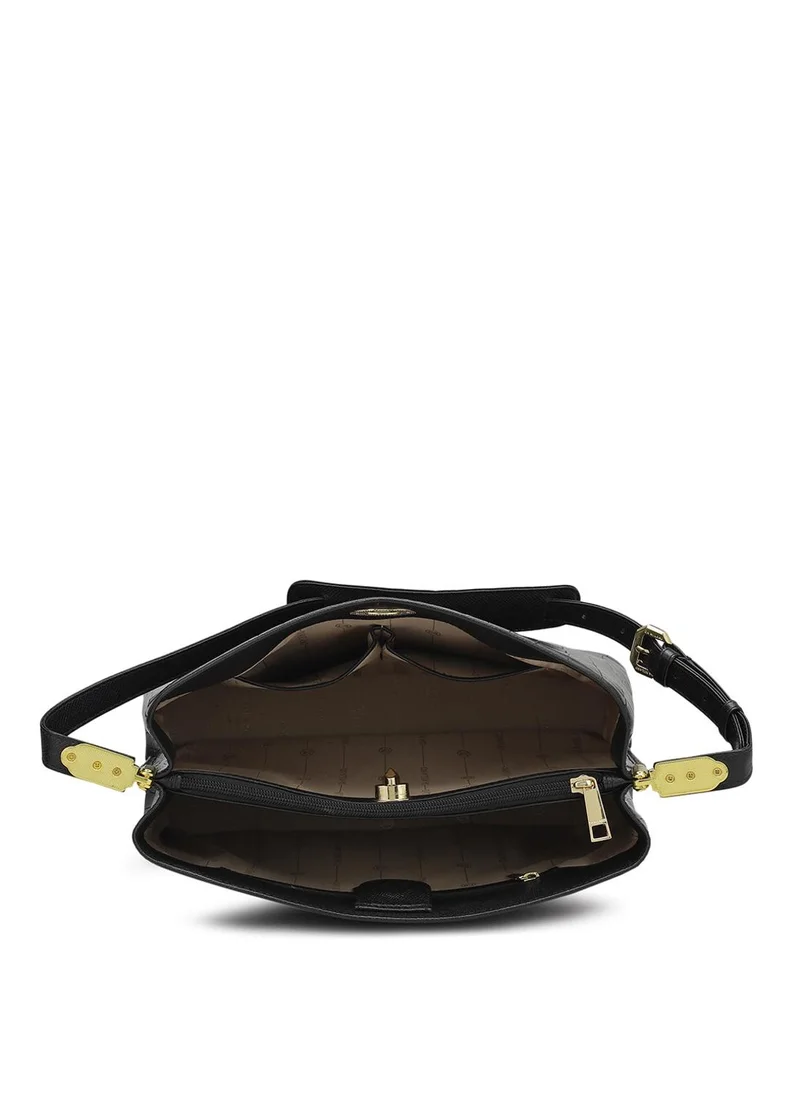 Da Milano  Genuine Leather Black Tote Bag for Women | Best Price UAE