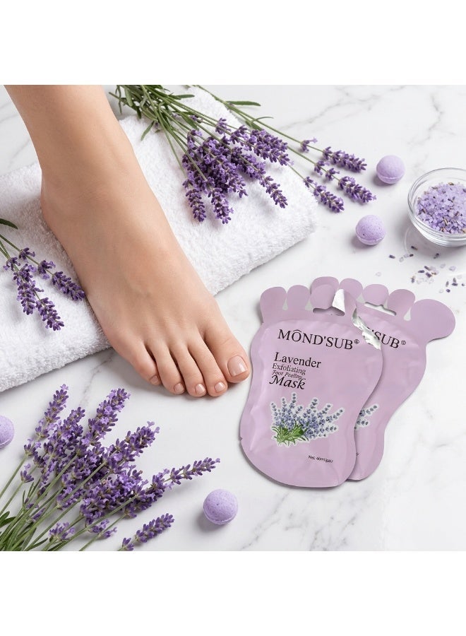 Mond'sub Nourishing foot masks with lavender oil - Image 2
