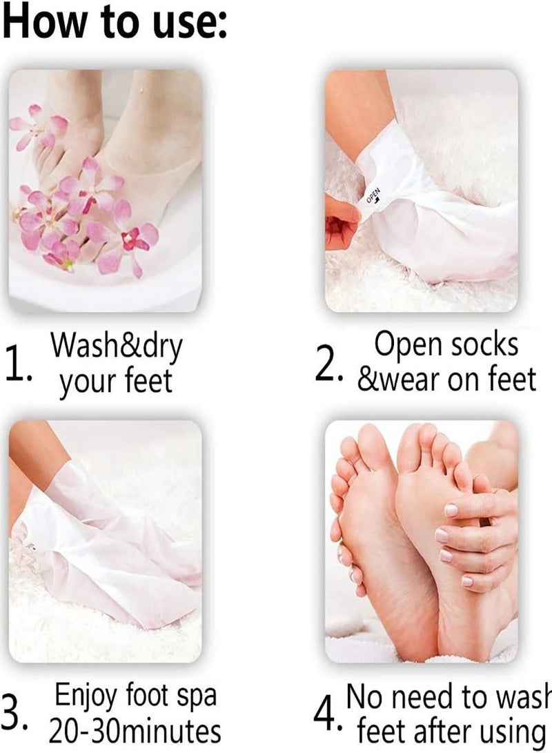 Mond'sub Nourishing foot masks with lavender oil - Image 5