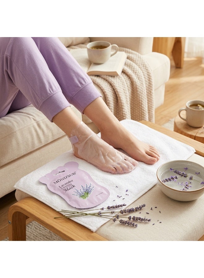 Mond'sub Nourishing foot masks with lavender oil - Image 4