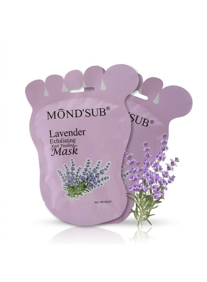 Mond'sub Nourishing foot masks with lavender oil - Image 1