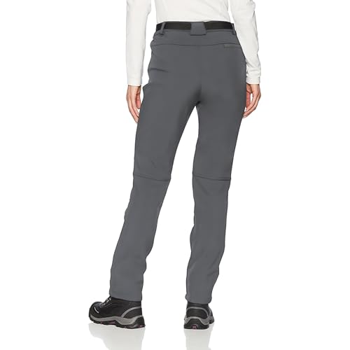 BenBoy Women's Outdoor Waterproof Windproof Fleece Slim Cargo Snow Ski Hiking Pants,Grey X-Small - Image 2