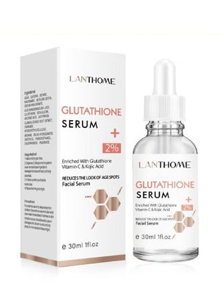 brightening serum- kojic acid & glutathione reviews Serum, Glutathione White Serum, Enriched with Glutathione Vitamin C& Acid, Hydrating Moisturizing Skin Reduces Fine ghk-cu injection dose ghk mitochondrial research Size:1.6 oz