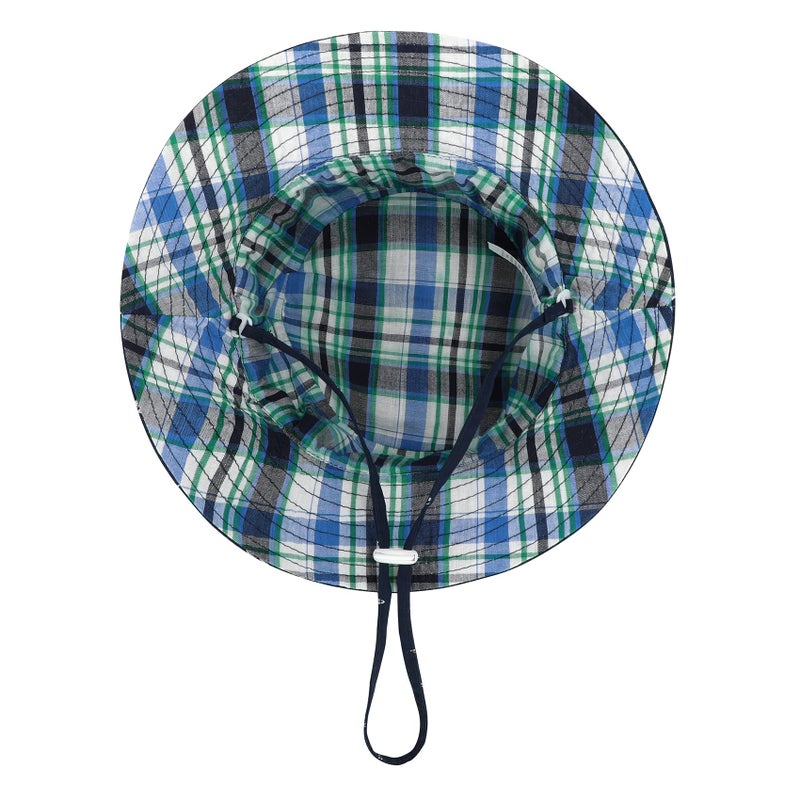 Durio Sun Hat Bucket Hats Wide Brim Summer Hat Sun Protection Beach Hat C Navy Fish 6-12 Months - Image 5