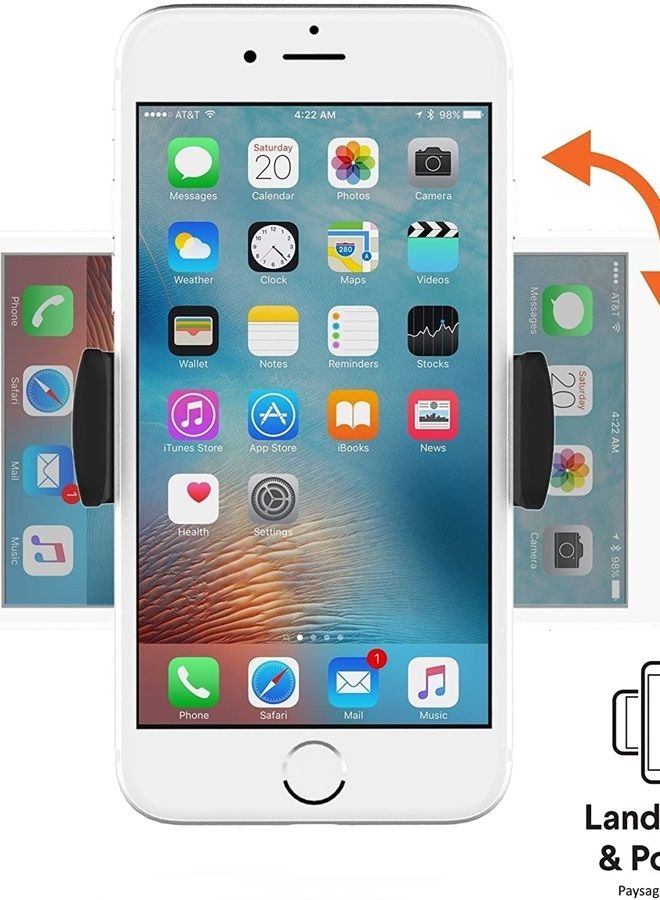 KENU Airframe Pro | Universal Vent Car Phone Mount Holder for iPhone, Android, Pixel, Samsung, LG, Moto, Huawei, Nokia, and Large to XL Smartphones