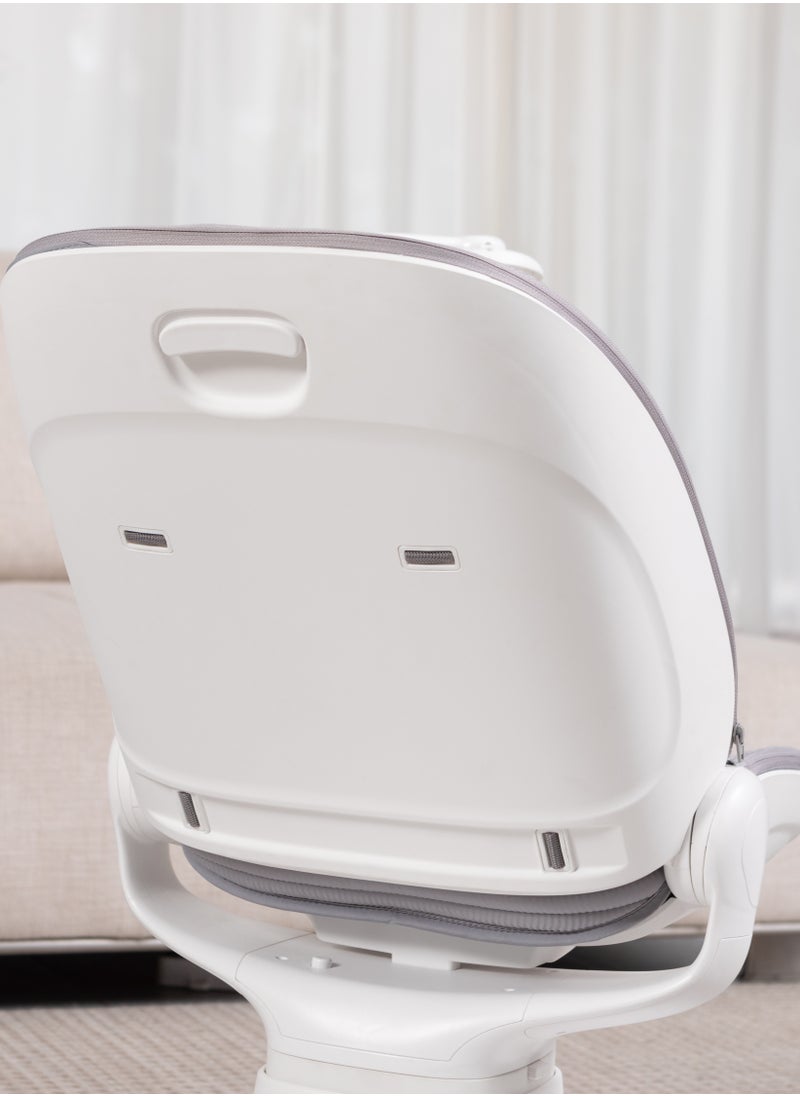 Deluxe Multi-Dynamic Baby Seat with Gentle Remote, 5 Feeding Modes, 360° Rotation, App Control, 3 Recline Modes, and 12 Melodies Suitable for babies from birth to 36 months (maximum weight 15 kg)