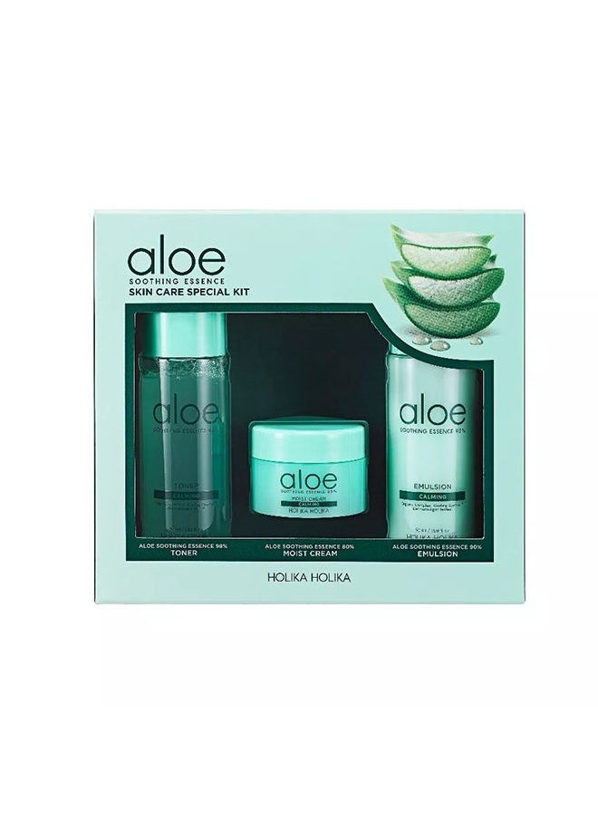 Holika Holika - Aloe Soothing Essence Skincare Special Kit - Image 1