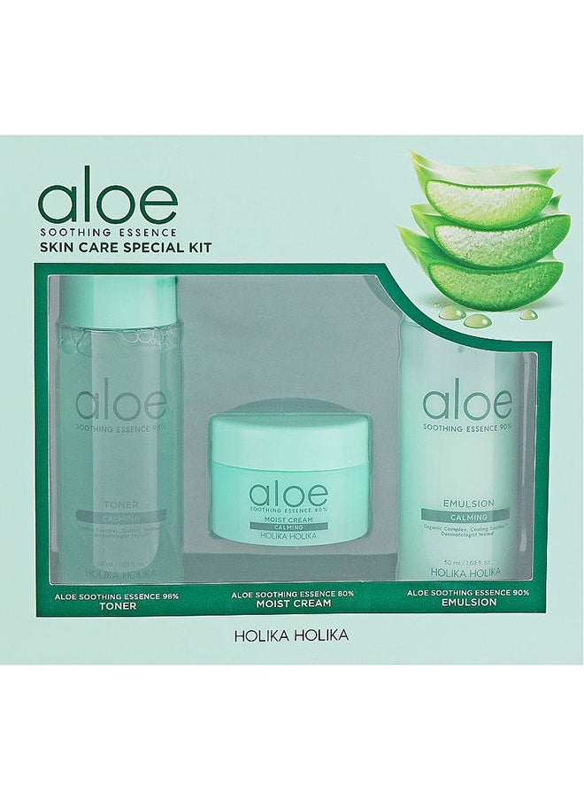 Holika Holika - Aloe Soothing Essence Skincare Special Kit - Image 1