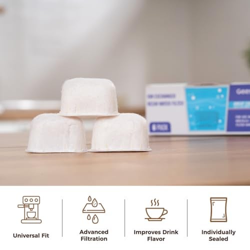 Geesta Premium 6-pack Water Filters For Replacement Breville BWF100 with Ion Exchange Resin inside - Image 4