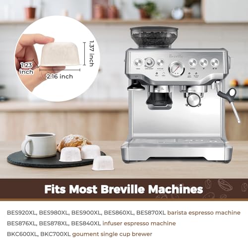 Geesta Premium 6-pack Water Filters For Replacement Breville BWF100 with Ion Exchange Resin inside - Image 2
