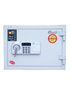Protector BS-360T Fire Resistant Safe for Home and Office, 57kg, 36H x 49W x 42.50D cm, Double Lock, Adjustable Shelf, Side Inner Drawer  - Image 1