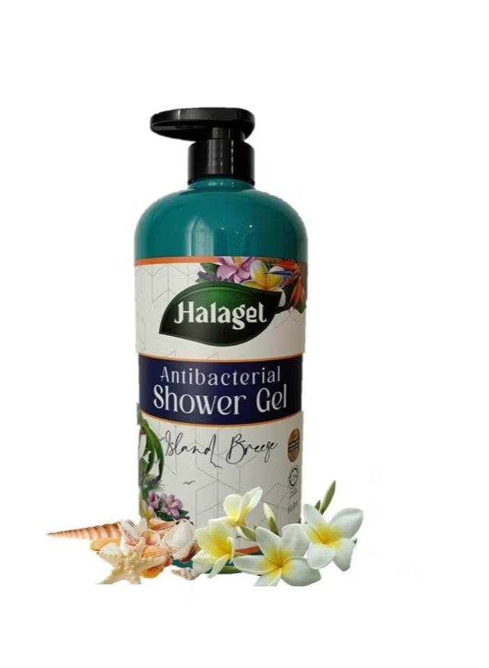 Halagel Antibacterial Shower Gel (Island Breeze)