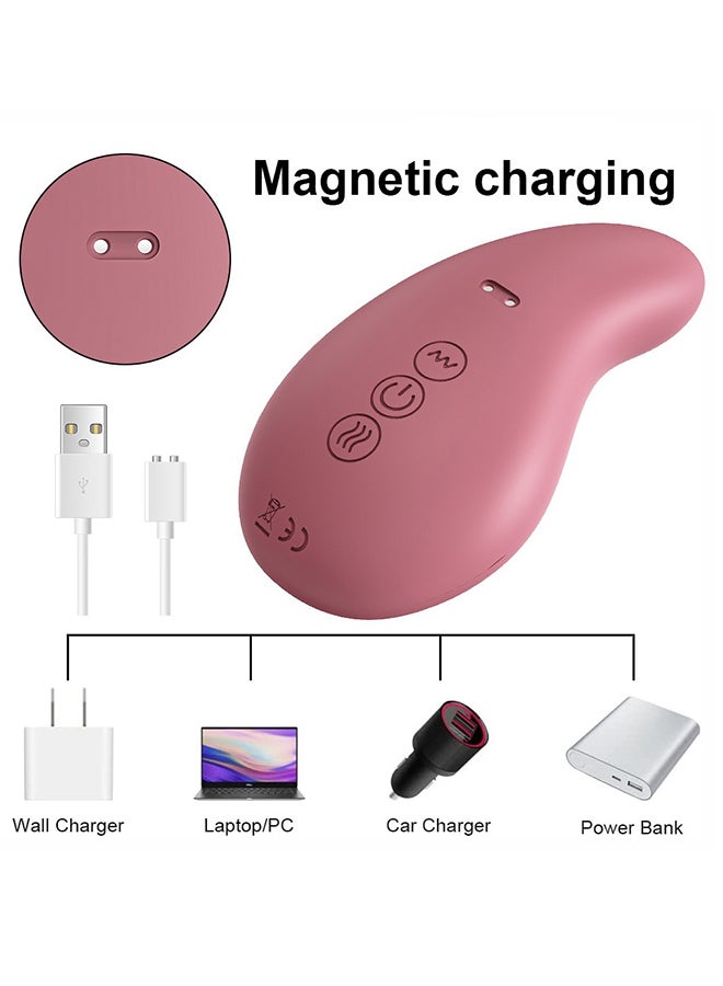 Furtey Kneading Lactation Massager with Heat , Magnetic attraction Lactation Massager, Massage for Relieve Clogged Ducts , Breast Massager Warming for Breastfeeding, Improve Milk Flow and Lactation Swelling  - Image 3