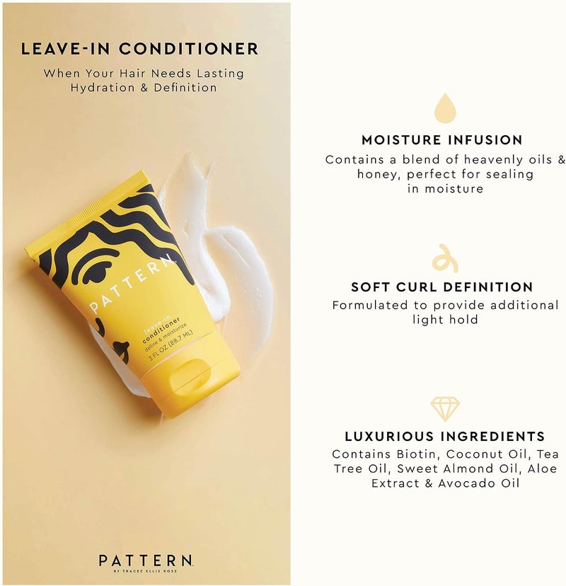 PATTERN Beauty Leave In Conditioner for Curlies Coilies & Tight Textures 25 Fl Oz - Image 1