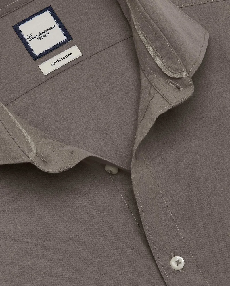 Camicissima SLIM COMFORT POPLIN SHIRT