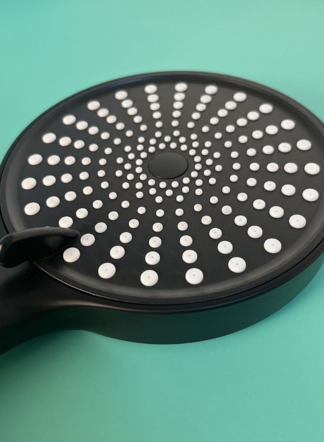 Black Hand Shower Head Set For Bathroom Decoration  - Image 4