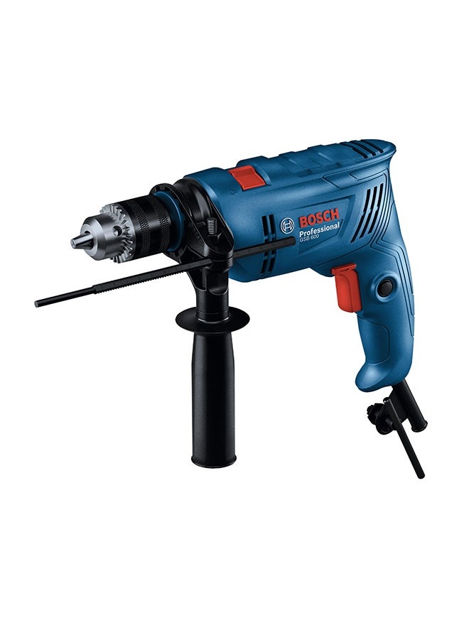 BOSCH Upgraded Corded Impact Drill 13MM 600W Blue  - Image 1