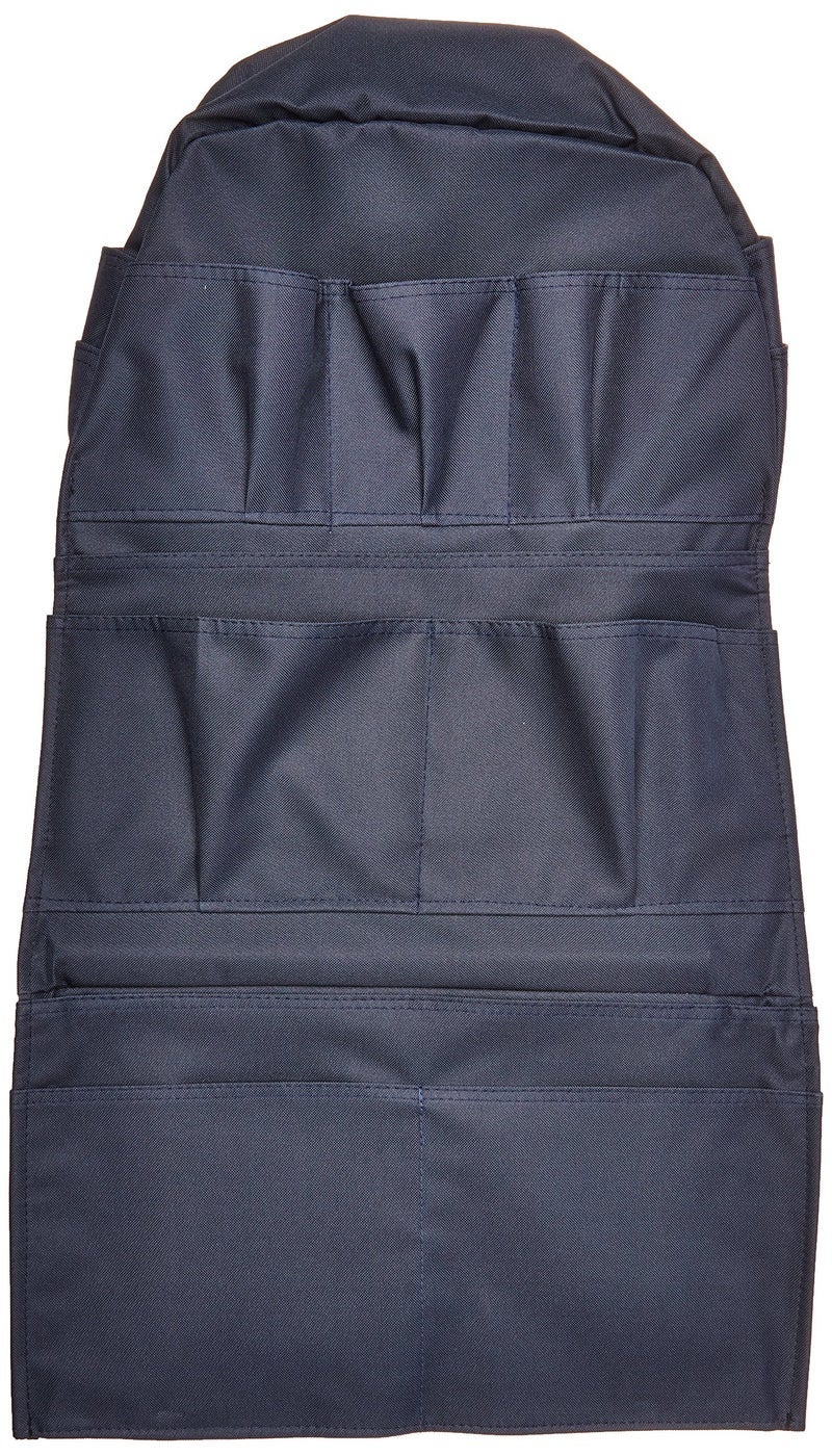 RoadPro RPSB-14BL Truck Seat Organizer 14-Pocket Back Seat Organizer Travel Essentials Semi Truck Accessories, Blue - Image 2