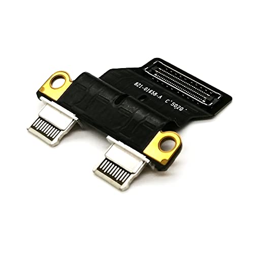 Nockchawon New Type-C USB-C DC Power Jack I/O Board Flex Cable Replacement for MacBook Air 13" A1932 A2179 A2337 2018 2019 2020 Year 821-01658-A 923-02813 - Image 1