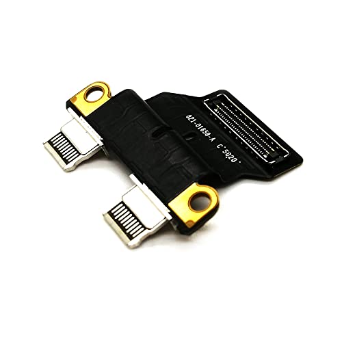 Nockchawon New Type-C USB-C DC Power Jack I/O Board Flex Cable Replacement for MacBook Air 13" A1932 A2179 A2337 2018 2019 2020 Year 821-01658-A 923-02813 - Image 5