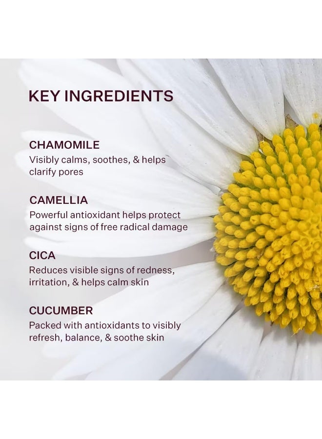 Peach & Lily - Power Calm Hydrating Gel Cleanser (3.38 oz) - Face Wash & Facial Cleanser - Light Makeup Remover - Chamomile, Cucumber Fruit & Cica - Self Care - Vegan & Cruelty Free - Korean Skincare - Image 4