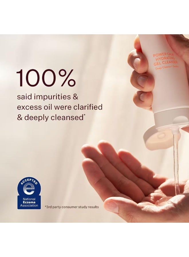 Peach & Lily - Power Calm Hydrating Gel Cleanser (3.38 oz) - Face Wash & Facial Cleanser - Light Makeup Remover - Chamomile, Cucumber Fruit & Cica - Self Care - Vegan & Cruelty Free - Korean Skincare - Image 5