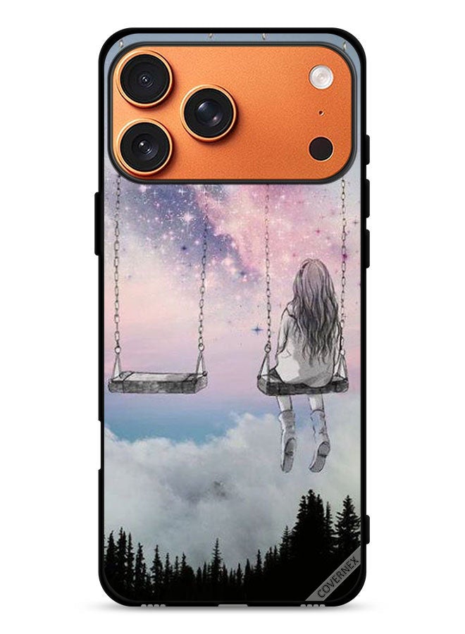 Covernex Apple iPhone 17 Pro Max Protective Case Cover Lonely Girl Art - Image 1