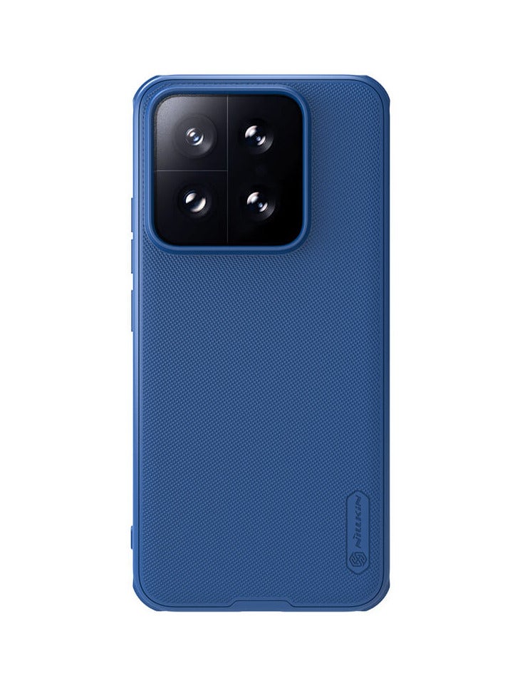 Nillkin Super Frosted Shield Pro cover case for Xiaomi 14 - Blue - Image 1