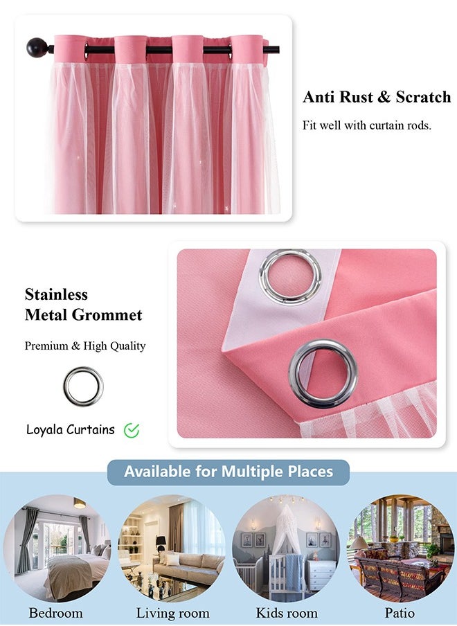 1 Panel Blackout Curtains, Decorative Thread Foil Blackout Curtains, Thermal Insulated Room Darkening Curtains for Bedroom Living Room - pzsku/ZD4C8DF2C1F09E5DA232BZ/45/_/1701674336/fdcb6f7a-c470-41c3-a6a5-d30b4b2cc913