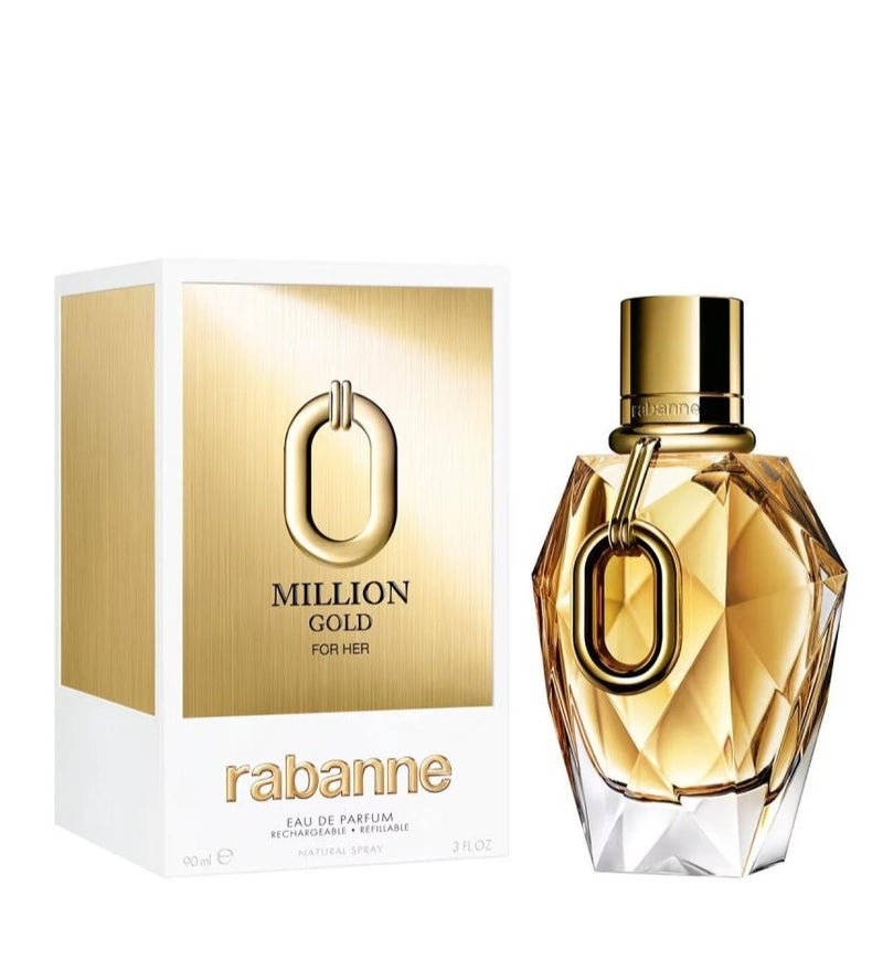 باكو رابان عطر مليون جولد فور هير او دي برفيوم 90مل - Image 2