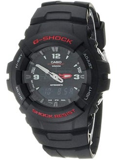 G100-1BV Casio Men's G-Shock Classic Analog-Digital Watch, Black, No Size, Strap