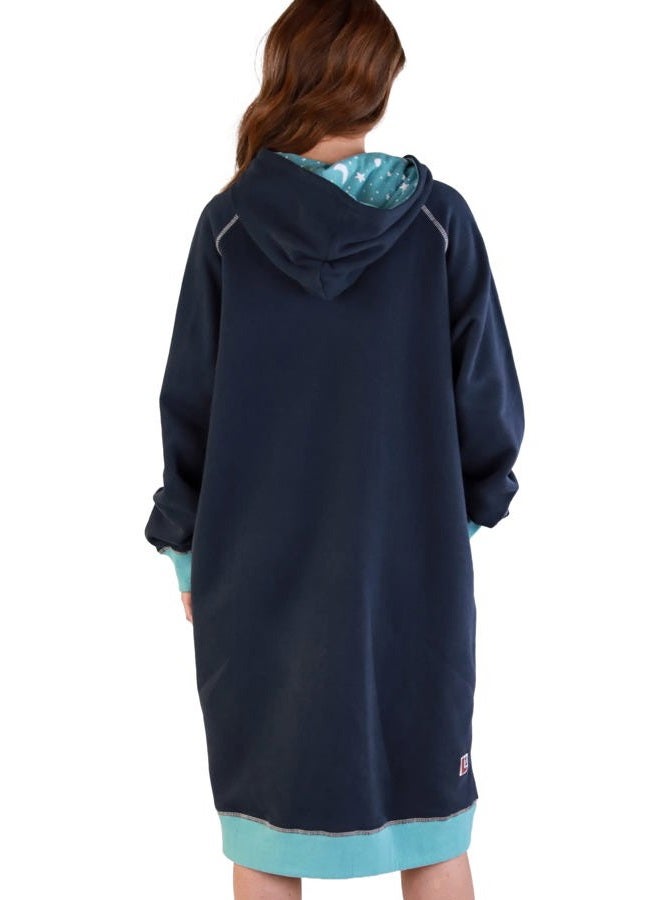 Lazy One Oversized Hoodie Sweatshirt, Comfortable Loungewear, Books, Reading (Read Past Bedtime, S/M) - Image 2