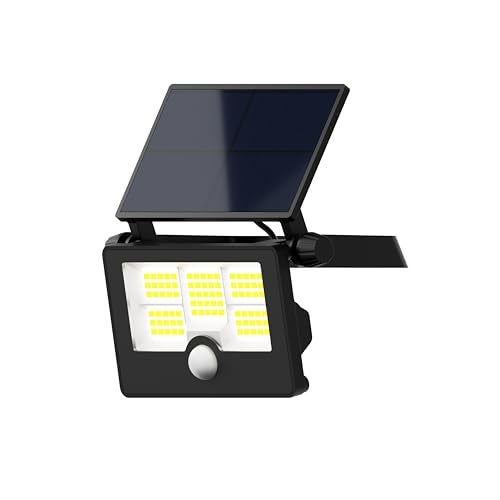 Dylect® Eco Solar Security Light Outdoor for 10Hr Runtime with USB Type-C Charging, Ultra Bright 50W with PIR Motion Sensor, IP65 Waterproof, Solar Light for Shop, Garden, Parking (6500K Cool White) - Image 1